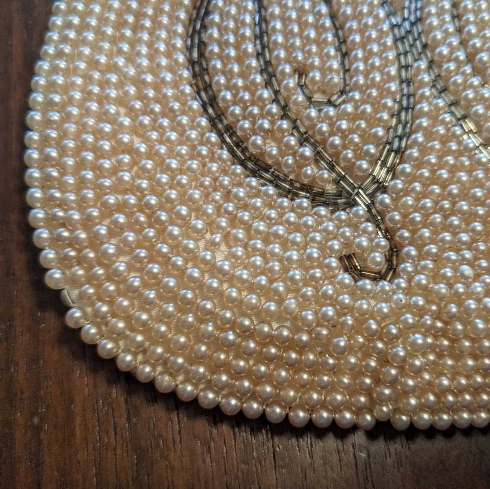 Vintage John Wind Beaded Purse